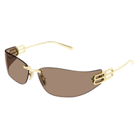 Sonnenbrille  Balenciaga Dame BB0484S004-GOLD-GOLD-BROWN76